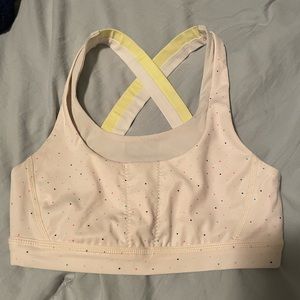 lululemon confetti sports bra. size 4.